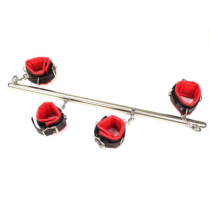 Leg Spreader Bar With Restraints TooTimid.com Leg Spreader Bar With Restraints TooTimid.com
