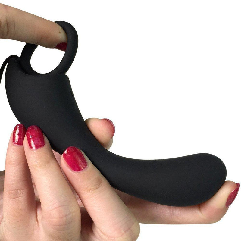 Gentle Curve Ensures Accurate Placement For The Ultimate Male Orgasm! - Anal Toys