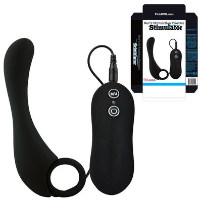 Dev's 10 Function Prostate Stimulator from Pink B.O.B.! - Anal Toys