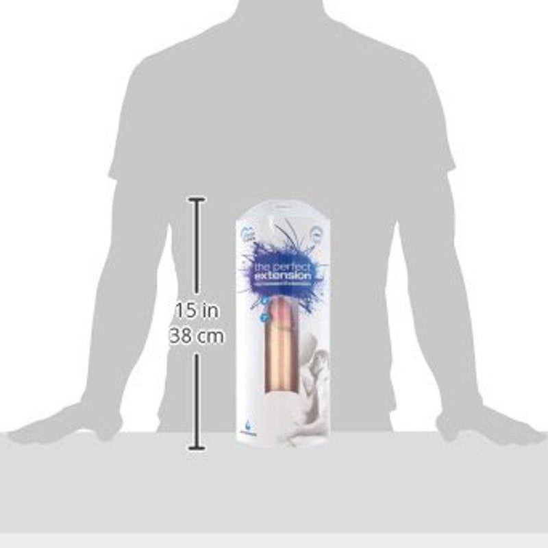 Perfect Hollow Extension 9.75 Inch - Male Sex Toys