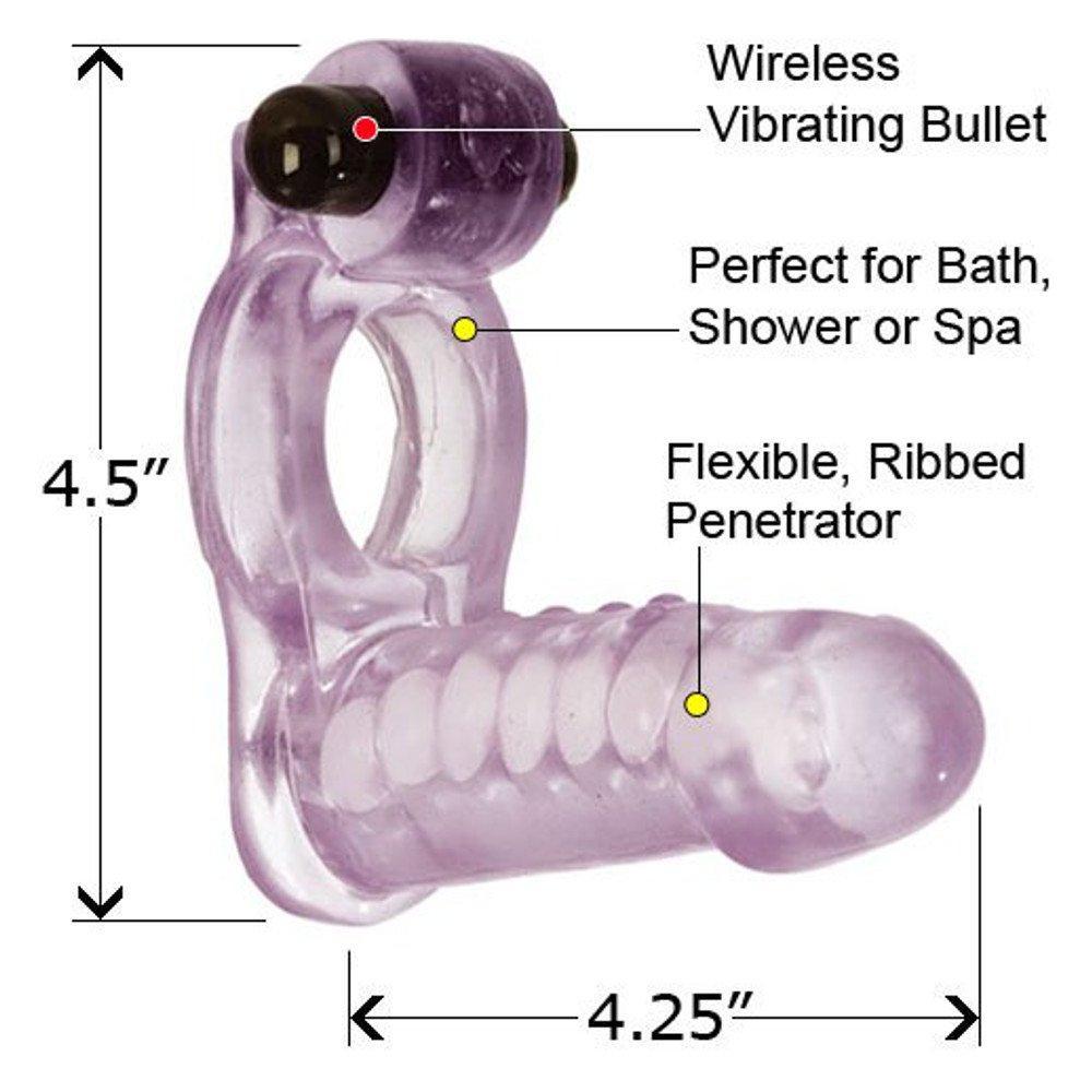 Double Diver | Vibrating Penis Enhancer TooTimid.com Double Diver | Vibrating Penis Enhancer TooTimid.com