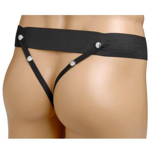 Deluxe Erection Assist Hollow Strap-On - Male Sex Toys