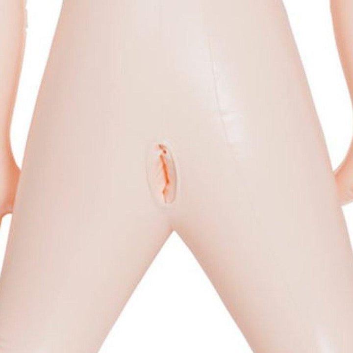 Close up image of the anal opening for this sex doll
