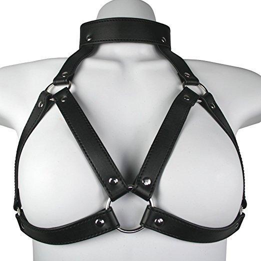 Harness with Gag & Nipple Clamps Set - Bondage