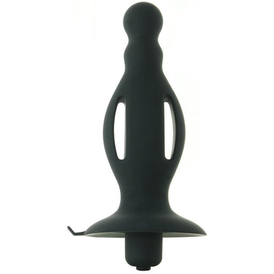 Commander Silicone Vibrating Butt Plug - Anal Toys