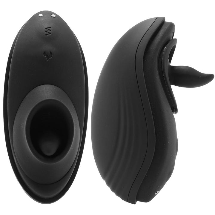 Side View of Rim Job Toy Tongue