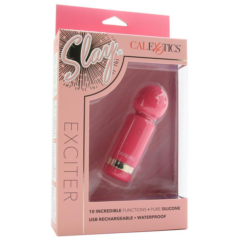Slay Exciter Mini Silicone Wand Massager - 