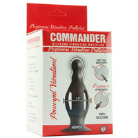 Commander Vibrating Anal Plug For Beginners - Anal Toys