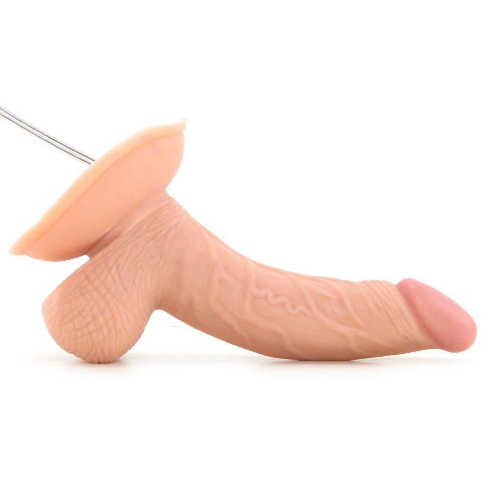 All American Vibrating Mini Whopper Curved 5 Inch - Dildos