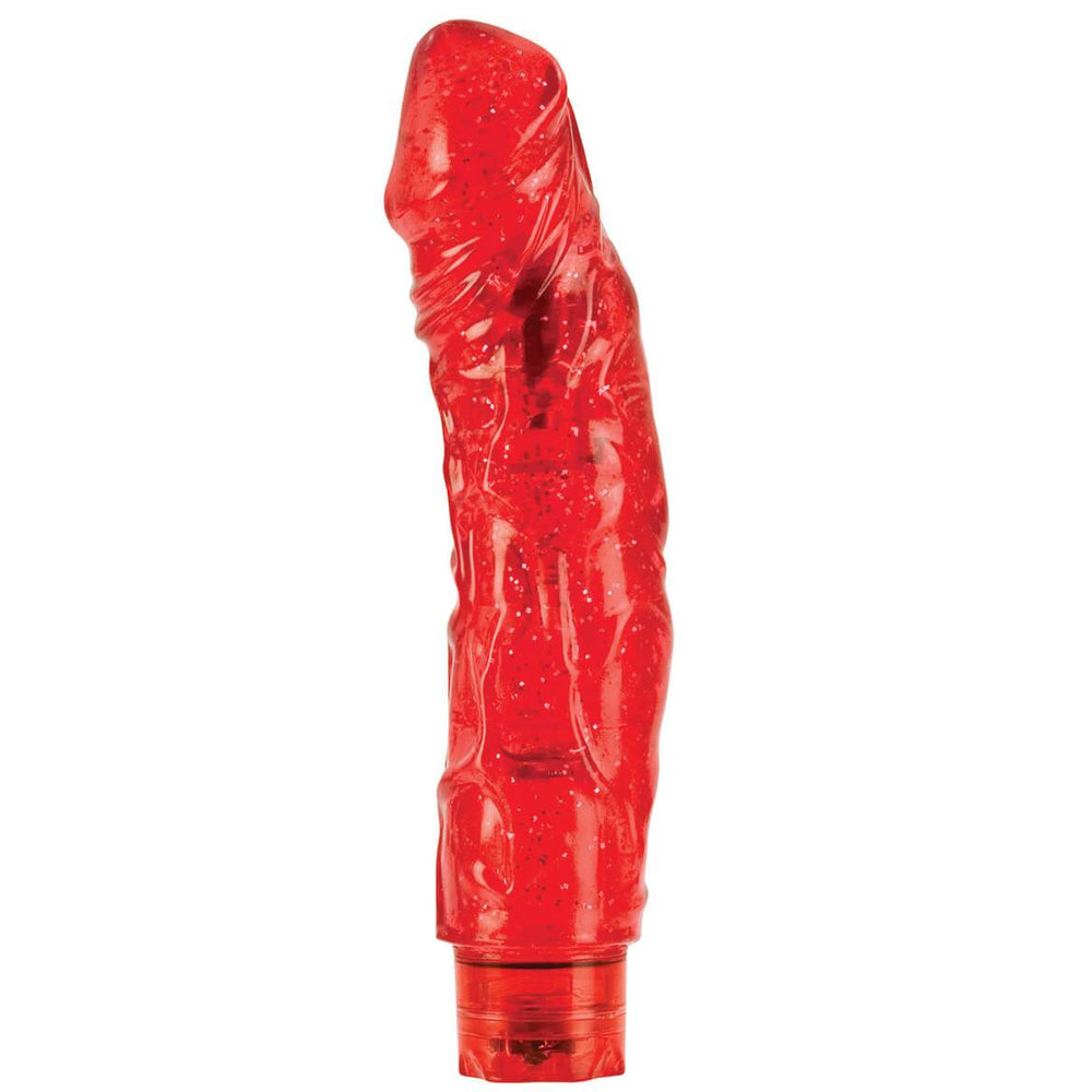 Love Vibes Big Boy Lover Glitter Jelly Vibe - Vibrators