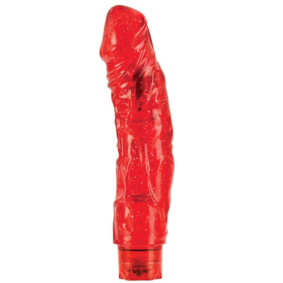 Love Vibes Big Boy Lover Glitter Jelly Vibe - Vibrators