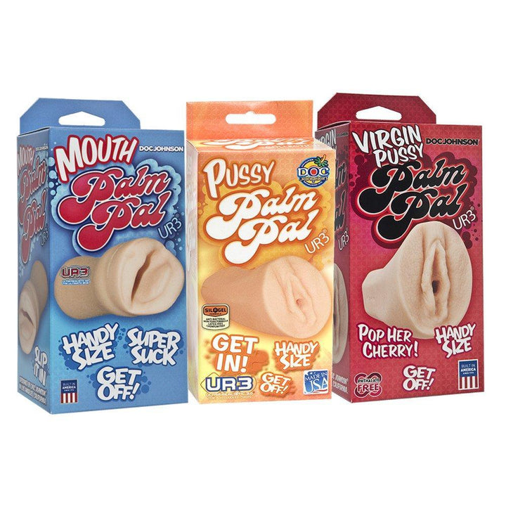 Find Your Favorite Palm Pal Or Try All Three! - Male Sex Toys