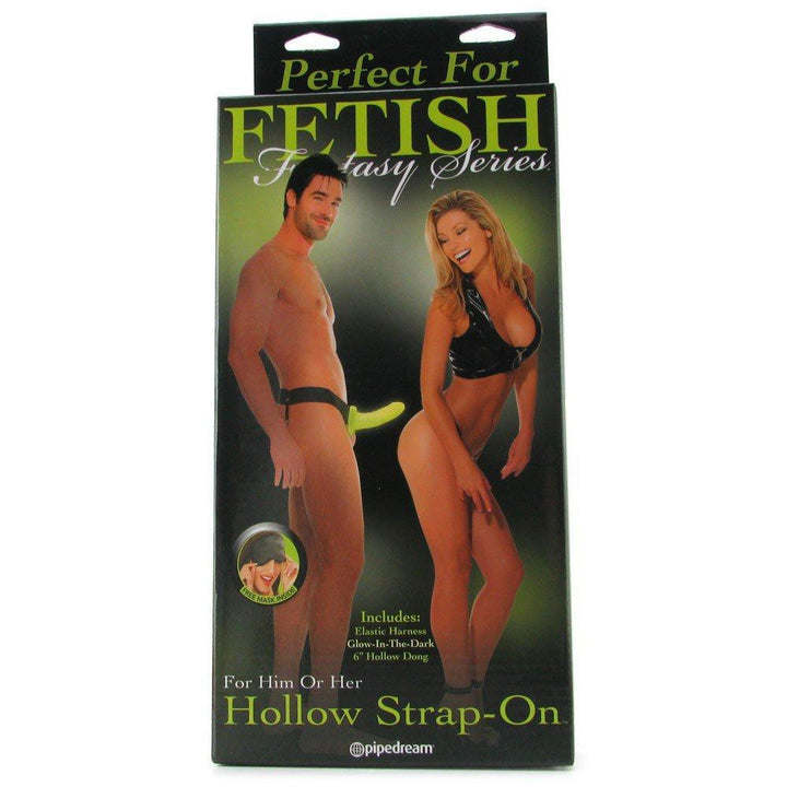 Fetish Fantasy Hollow Strap-On 6.5 Inch - Male Sex Toys