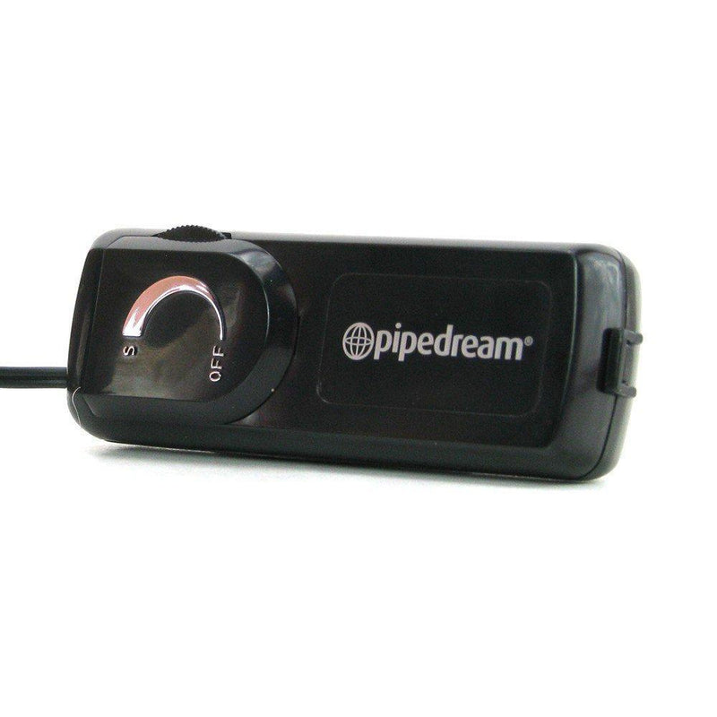 Close up image of remote control