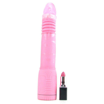 Remote Control Thrusting Rabbit Pearl Vibrator - Vibrators
