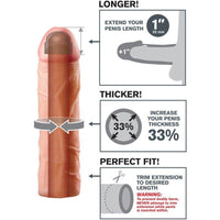 X-tra Girth Extender - 33% Increase in Girth!  - Male Sex Toys