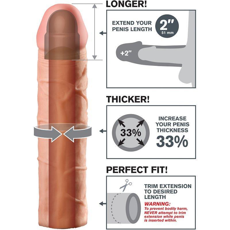 X-tra Girth Extender - 33% Increase in Girth!  - Male Sex Toys