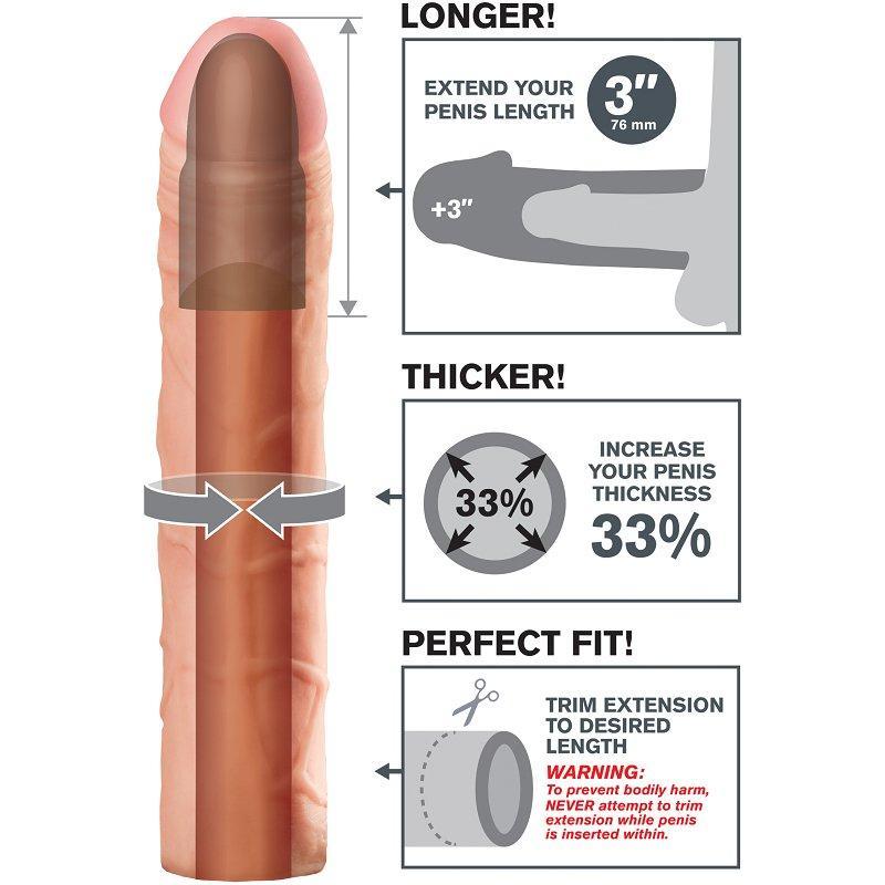 X-tra Girth Extender - 33% Increase in Girth!  - Male Sex Toys