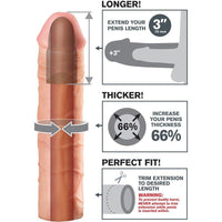 Extend the length of your penis by 3 inches with this penis extender