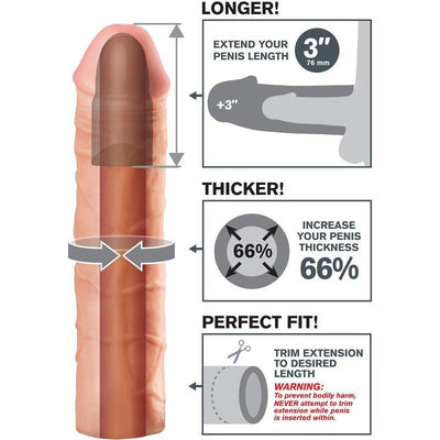 Extend the length of your penis by 3 inches with this penis extender