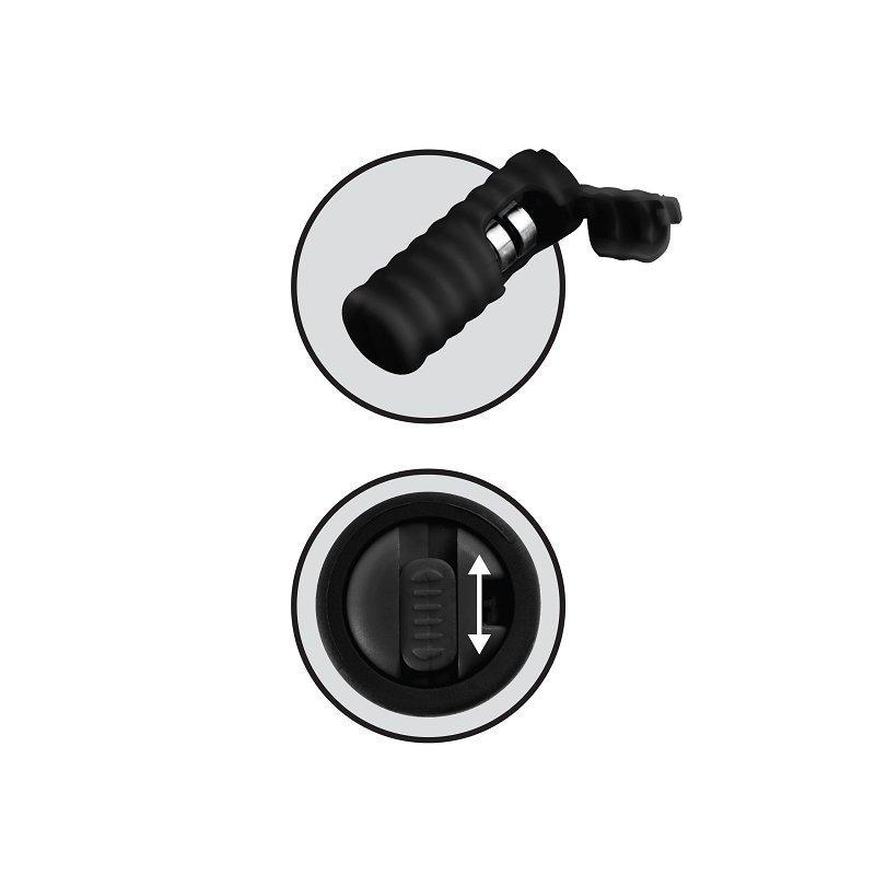 Vibrating Silicone Nipple Lassos - Bondage