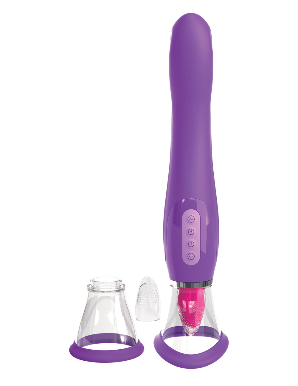 Fantasy For Her Ultimate Pleasure Dual-Ended Tongue Vibrator - Vibrators