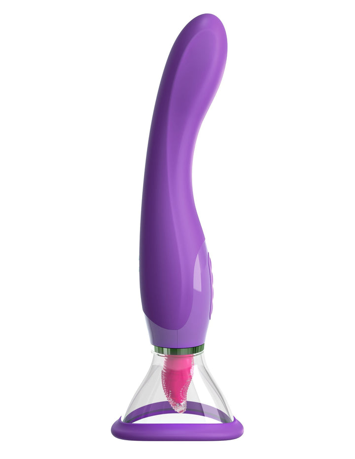 Fantasy For Her Ultimate Pleasure Dual-Ended Tongue Vibrator - Vibrators