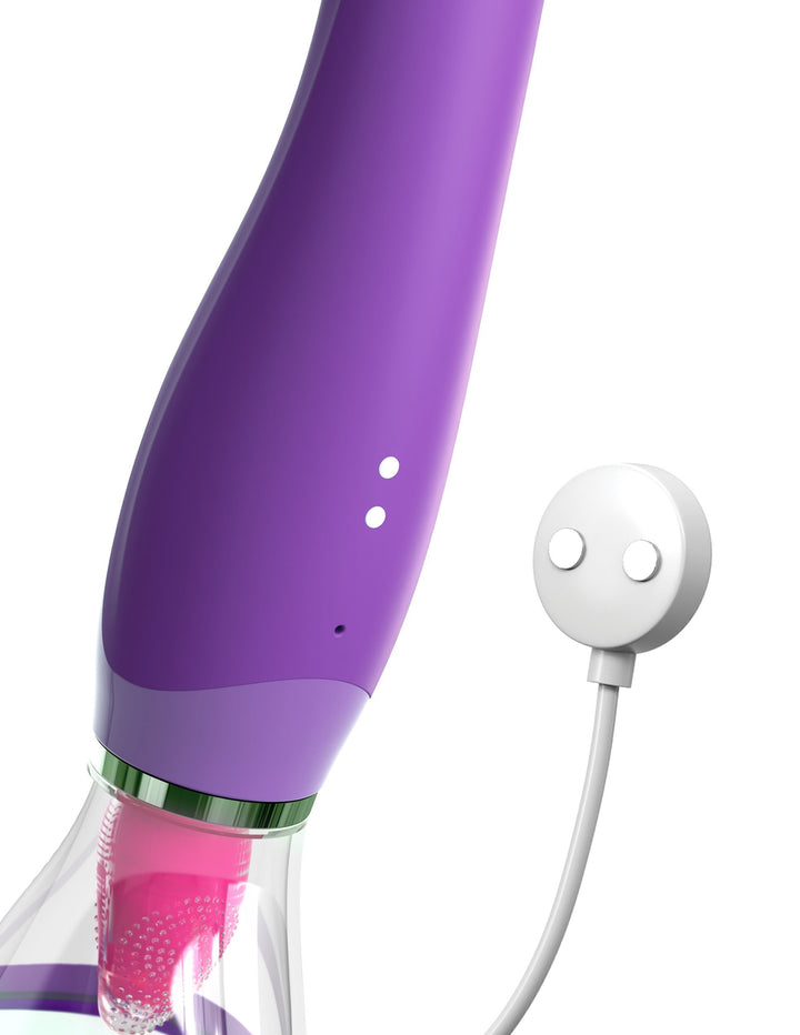 Fantasy For Her Ultimate Pleasure Dual-Ended Tongue Vibrator - Vibrators