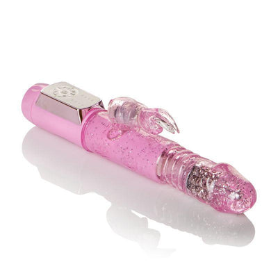 Petite Thrusting Jack Rabbit In Pink Shown Laid Down