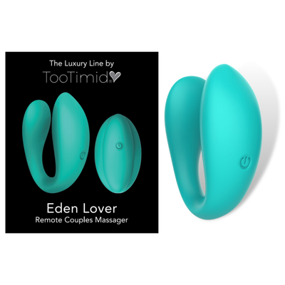 Image of the vibrator next to its product packaging.