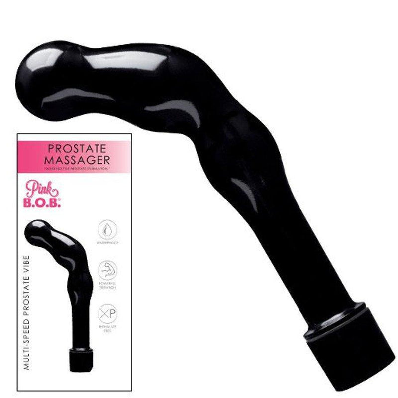 Multi-Speed Prostate Massager - Black - Anal Toys