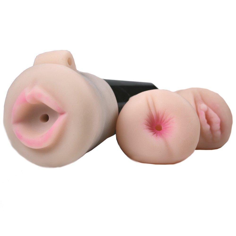 Pump Worx Travel Trio Set With Waterproof Bullet - Male Sex Toys