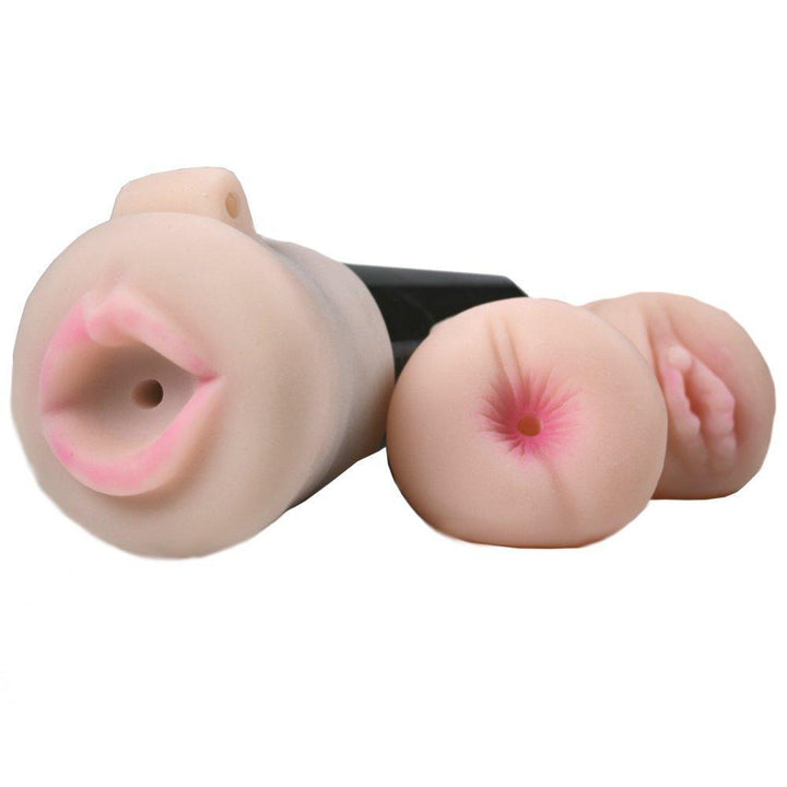 Pump Worx Travel Trio Set With Waterproof Bullet - Male Sex Toys