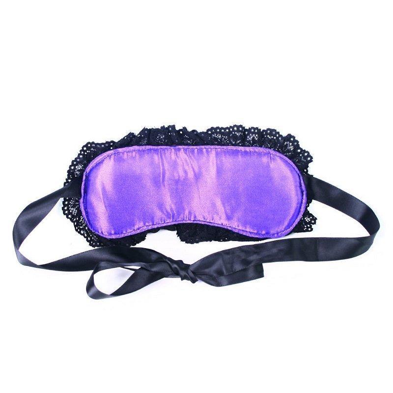 Plush Lace Blindfold - Bondage