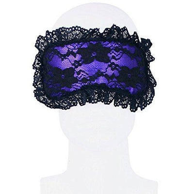 Plush Lace Blindfold - Bondage