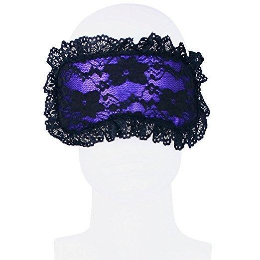 Plush Lace Blindfold - Bondage