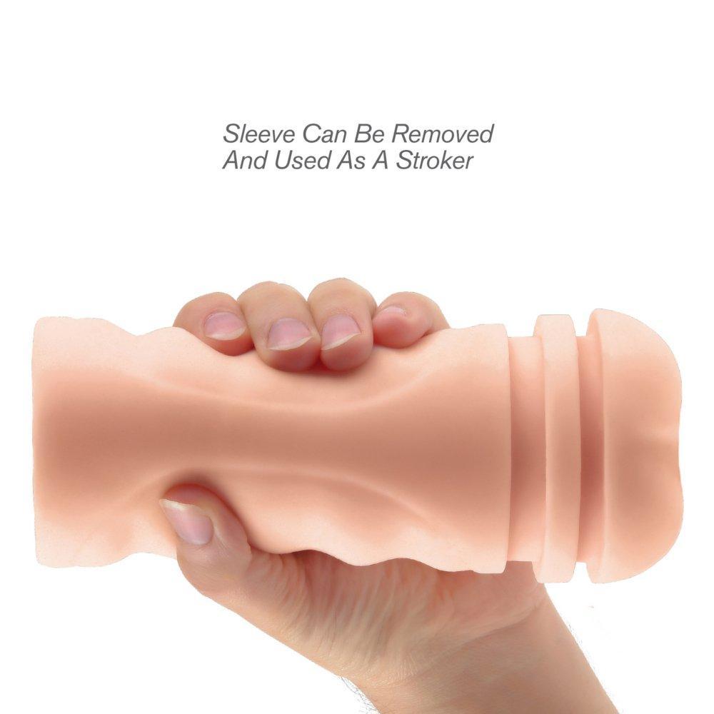 Remove the Sleeve For Non-Vibrating Fun! - Male Sex Toys