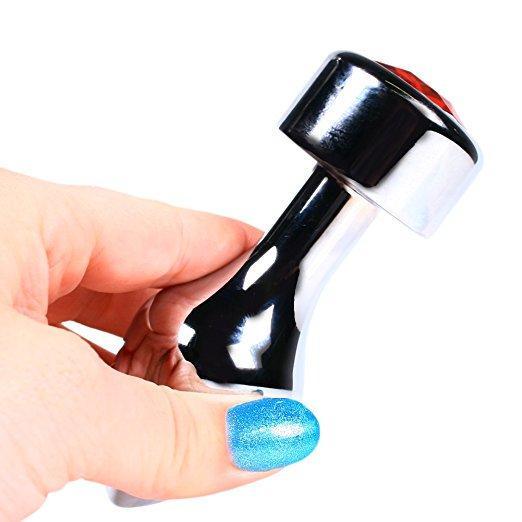 Red Diamond Metal Plug - Anal Toys