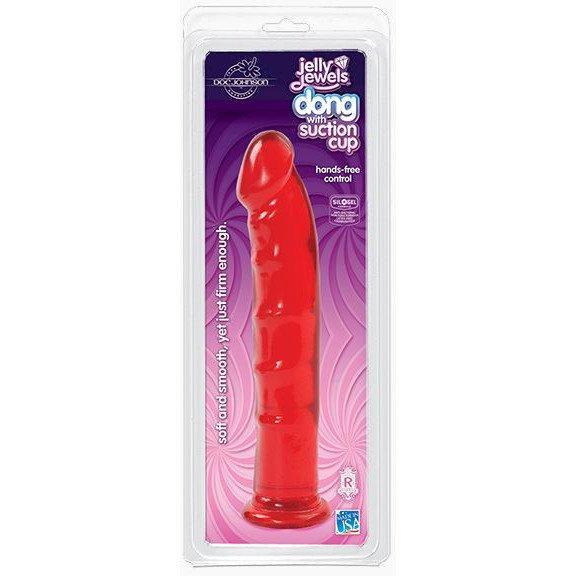 Jelly Ruby Dong w/ Suction Cup - Dildos