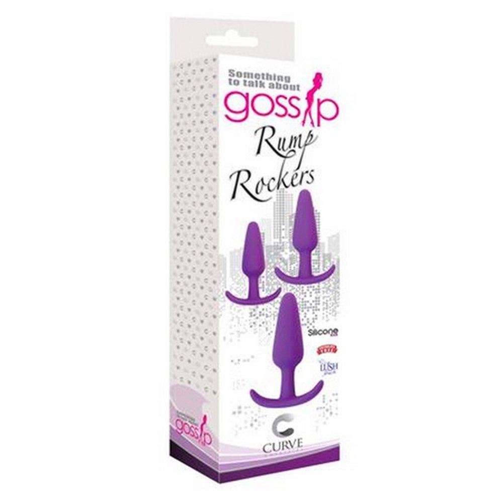 Rump Rockers 3pc Silicone Anal Training Set - Anal Toys