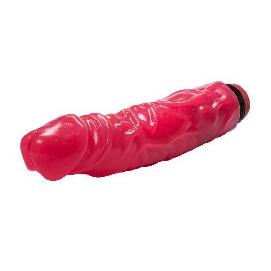 Close up image of realistic veins on this dildo