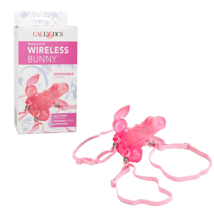 Hands-Free Dual-Stimulating Waterproof Wireless Bunny Vibrator - Vibrators