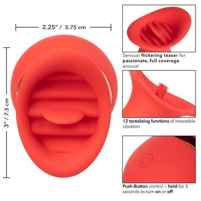 Silicone Rechargeable Flickering Clit Teaser - Vibrators
