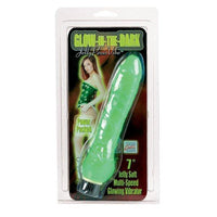 Glow-in-the-Dark Jelly Penis Vibe - Vibrators