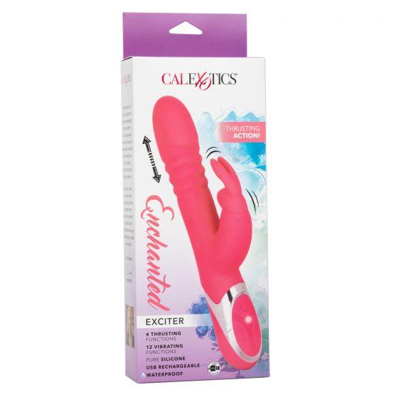 Enchanted Exciter Thrusting Rabbit Vibrator - Vibrators