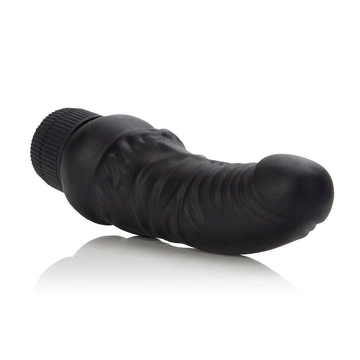 Black Velvet Veined Dong - Vibrators