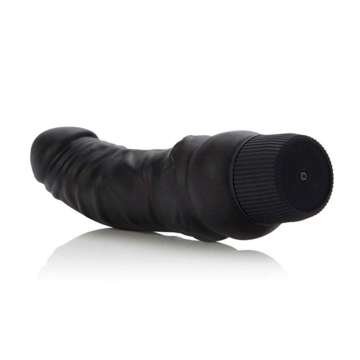 Black Velvet Veined Dong - Vibrators