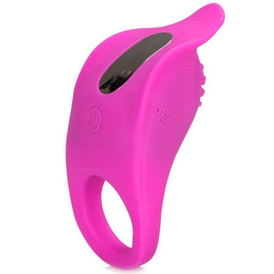 Silicone Teasing Enhancer Cockring - Male Sex Toys