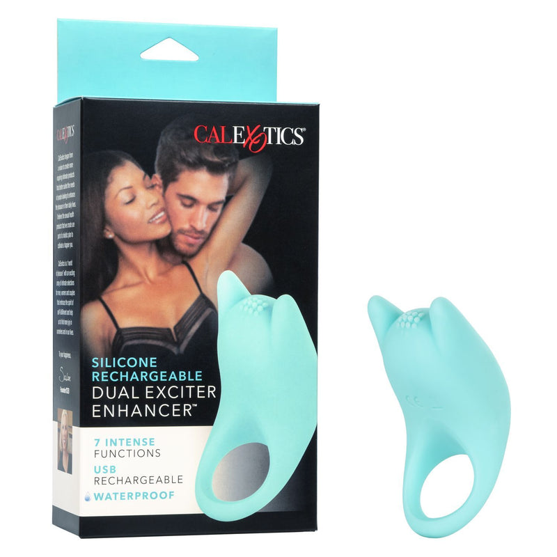 Silicone Dual Enhancer - Rechargeable Couples Cock Ring! - Male Sex Toys