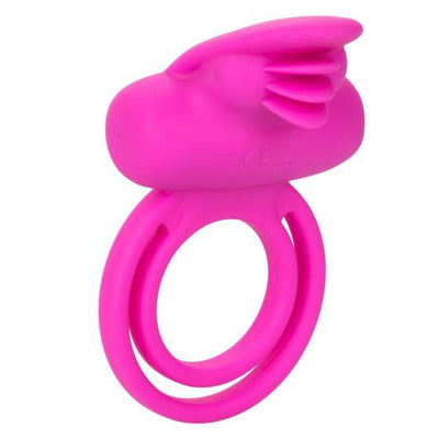 Dual Clitoral Flicker Vibrating Couples Ring - Male Sex Toys